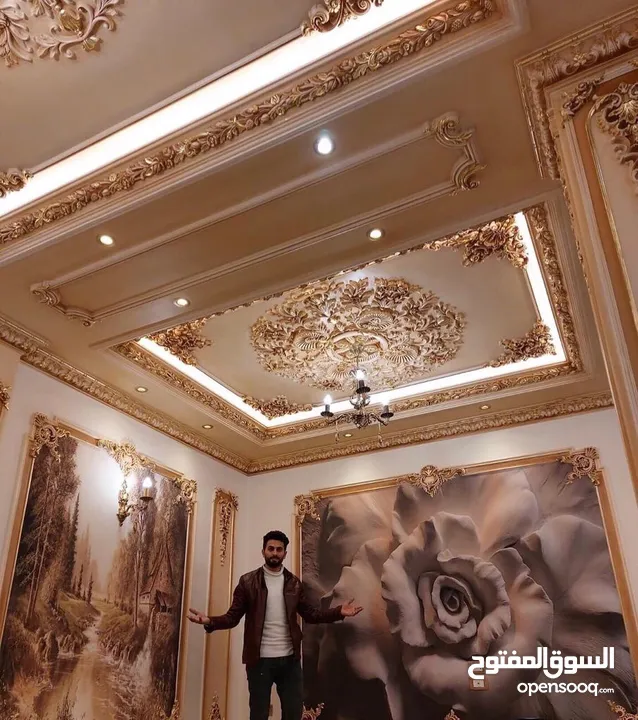 تنفيذ اعمال الديكور الداخلي للمنزل العصري باقل التكاليف وتخفيضات هائله _ silk .m.m. decoration