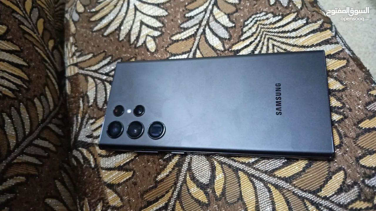 سامسونج s22التره  512 جيجه 12رام بطريه 5000 سناب دراغون لون اسود ولا شخط  سعر 365