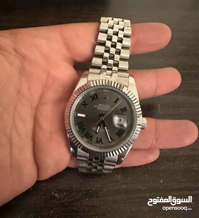 رولكس ديت جست استعمال 4 اشهر بحاله الوكاله مافيها اي مشكله بحاله الجديد اوتماتيك