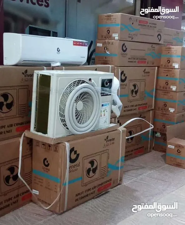 مكيفات جنرال موديلات 2025 نحاس بالكامل نسبة توفير تصل إلى 73% كفاله 5 سنوات شامل توصيل وتركيب محانا