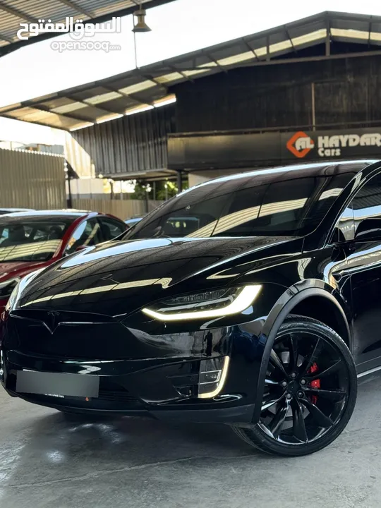 Tesla Model X Performance P100D جدا نظيفة سعر حرق