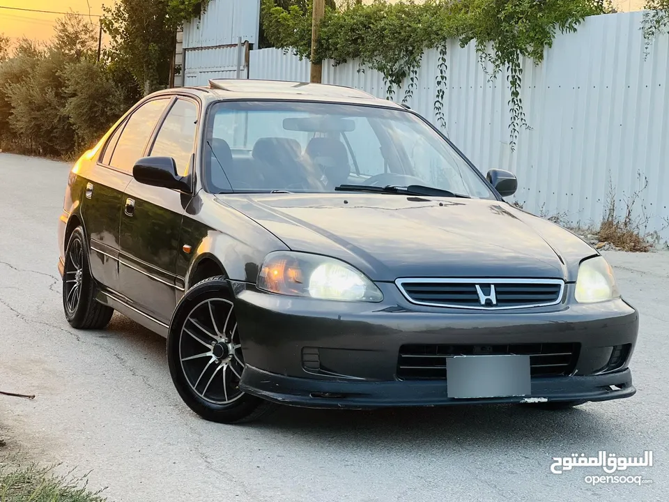 هوندا سيفيك مطور 1600 بنزين جير عادي لعشاق السيارات اليابانيه المميزه