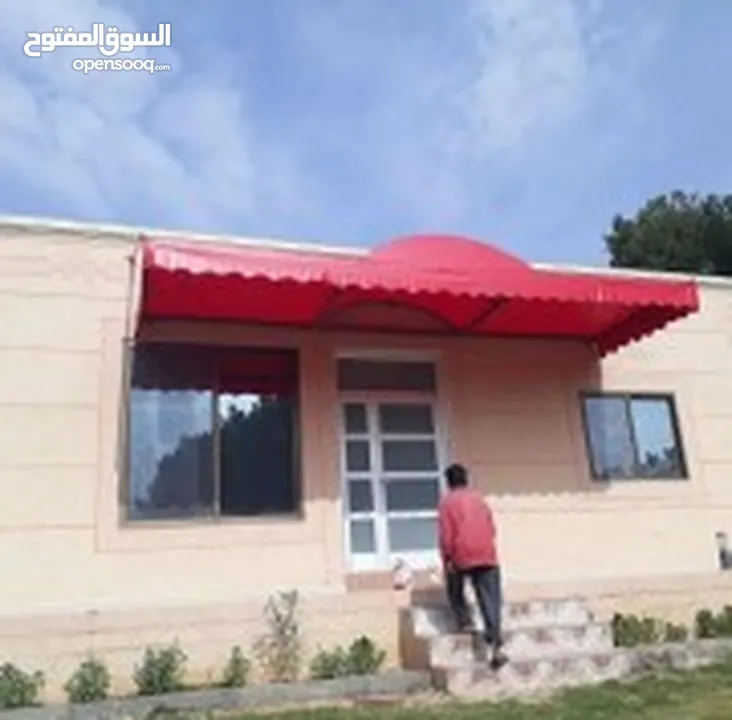 مظلات سواتر برجولات هناقر مستودعان