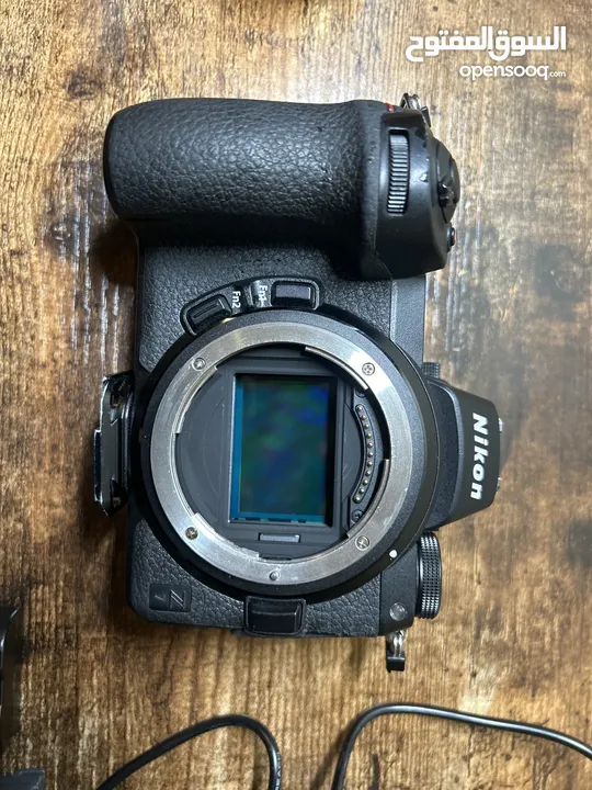 Nikon Z7 1st Gen, Nikon z24-120 F4, Nikon AFS 20 f1.8, with 2 filters batteries and charger