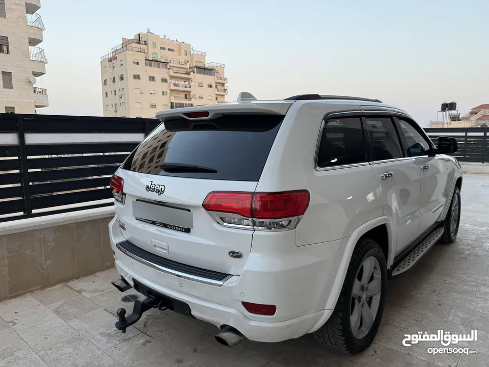جيب جراند شيروكي اوفرلاند 2014 للبيع او البدل