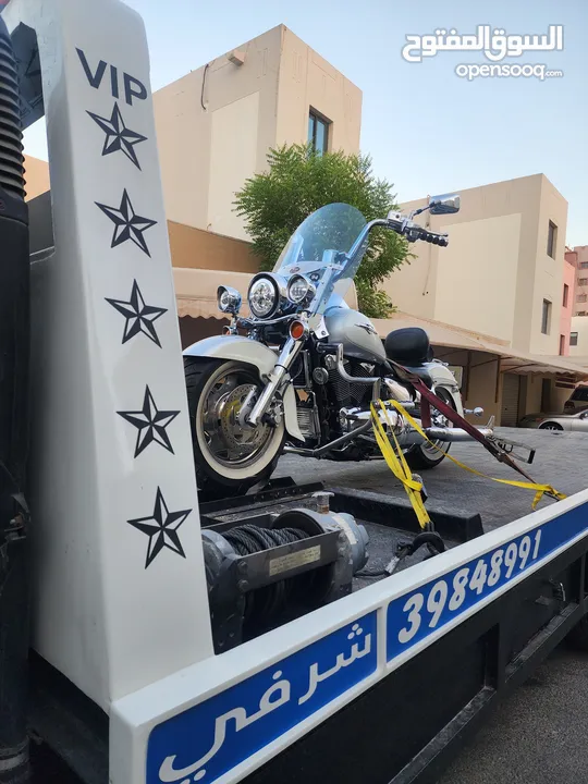 خدمات نقل وسحب السيارات والدراجات