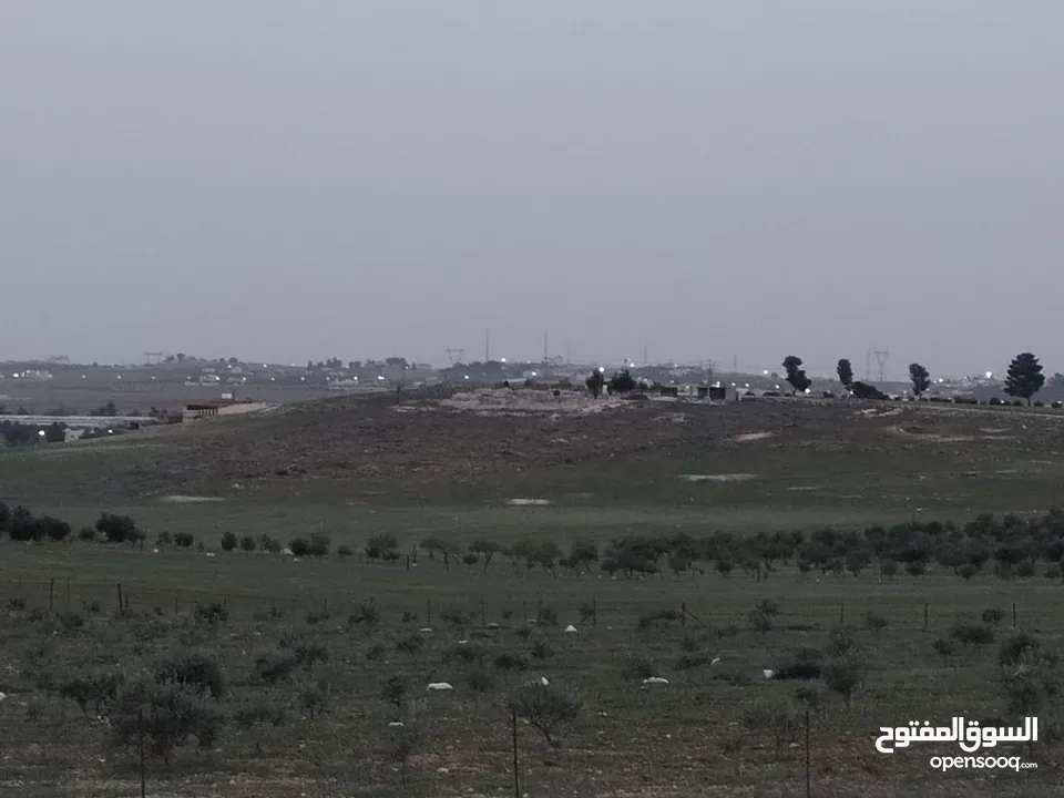 3600م للبيع رحاب بني حسن مرتفعه ومطله ع طريق اريد الزرقاء من المالك مباشره