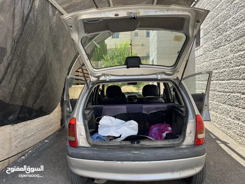 اوبل كورسا اوتوماتيك موديل 98 للبيع