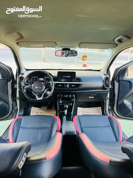 Kia Picanto GTline  امكانية البيع دفعة وشيكات  خدمة التوصيل متوفرة