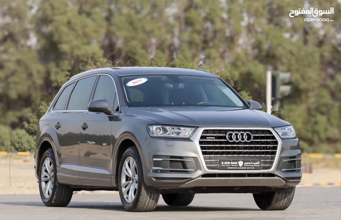 Audi Q7 40 TFSI quattro 2017 V4  GCC, accident-free in excellent condition service history from Audi