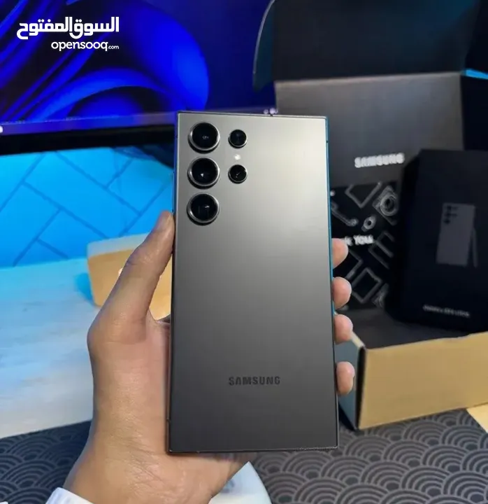 Samsung S24 Ultra 256g الجهاز وكاالة للبيع