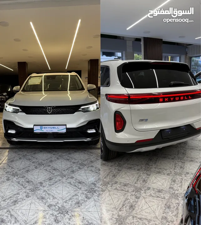 اقراء الوصف سكاي ويل الكهربائية بتمشيك 370/400كيلو على الشحنه الواحده