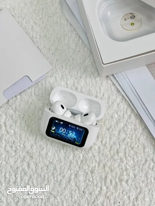 تقدم الآن أحدث سماعات الأذن اللاسلكية ذات الشاشة الفريدة!