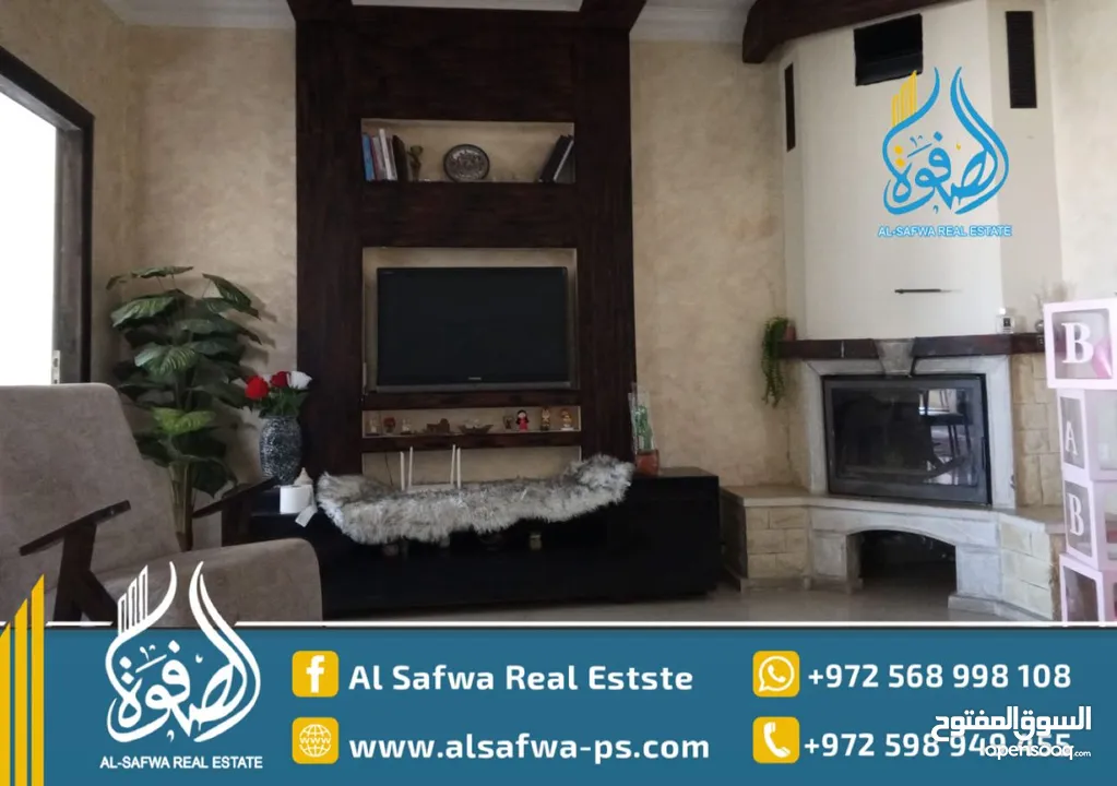 شقه مميزة للايجار بتونيا قرب مفرق الحتو