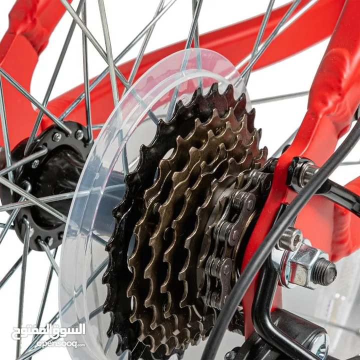 Decathlon Rockrider ST50, 21 Speed Aluminum Mountain Bike, 26", Unisex, Red, Extra Large