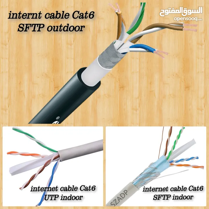 أجهزة الأنترنت ومقوي للشبكة أجهزة الأرسال الخارجي واي فاي أجهزة cat6 cat 6 كيبل tplink 610 710