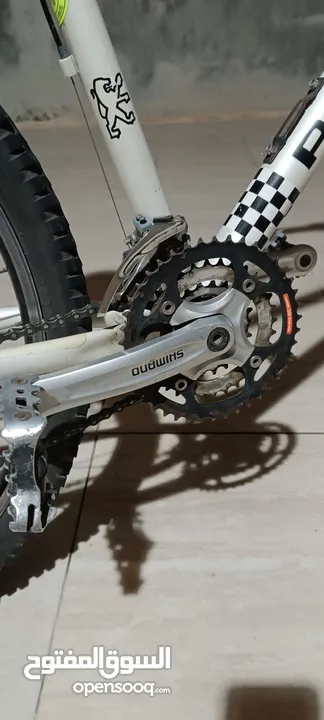 بسكليت Peugeot cadet الأصلي فريم ألمنيوم Shimano كيت كامل جنط 26" للبيع