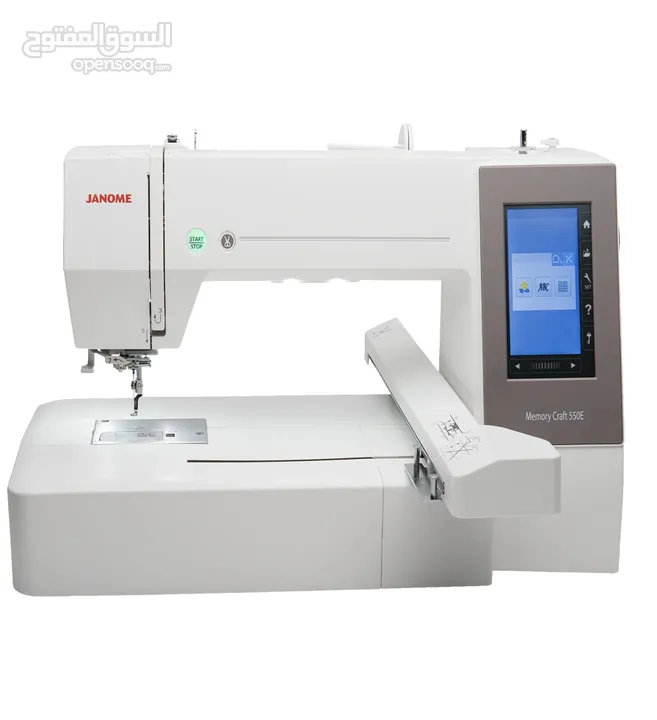 مكينة تطريز janome 550e MC550E Embroidery Machine