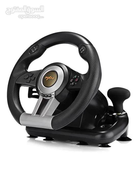 PXN V3II PC Gaming Steering Wheel ستريينغ عجلة تحكم اوتوماتيك