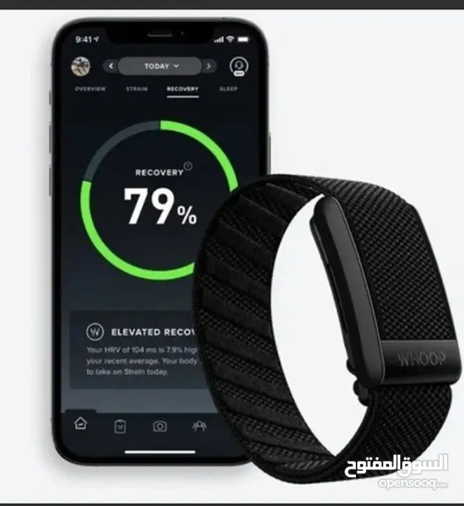 WHOOP 4.0 جديدة بالكرتونة + اشتراك مجاني لمدة شهر