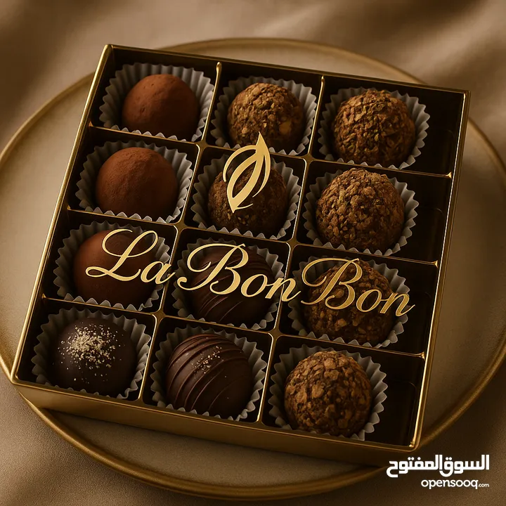 La BonBon Chocolate  شوكولاته شغل يدوي مميزة بجودة عالية  و مصممة لالك انت ، شوكولاته بلجيكي و فرنسي