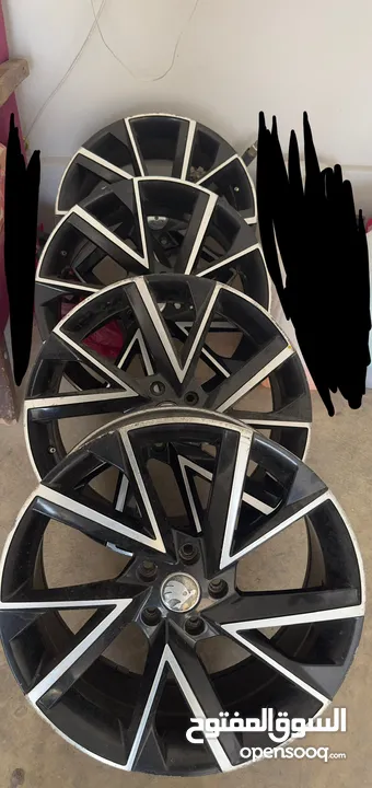 جنط 19 سكودا سوبيرب للبيع