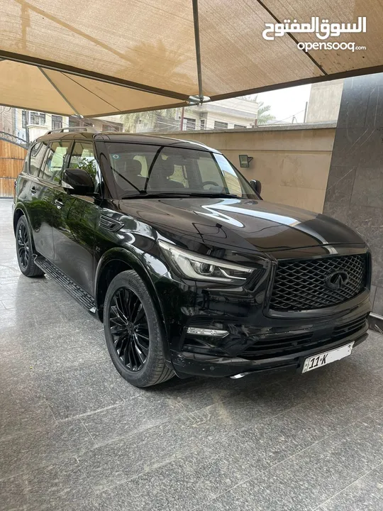 انفنتي QX80 خليجي مكفولة