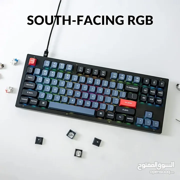 لوحة مفاتيح Keychron V3 TKL 80% - تجربة فريدة