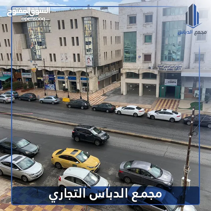 مكاتب مميزة جدا للايجار في موقع استراتيجي مطل على الشارع الرئيسي وحيوي