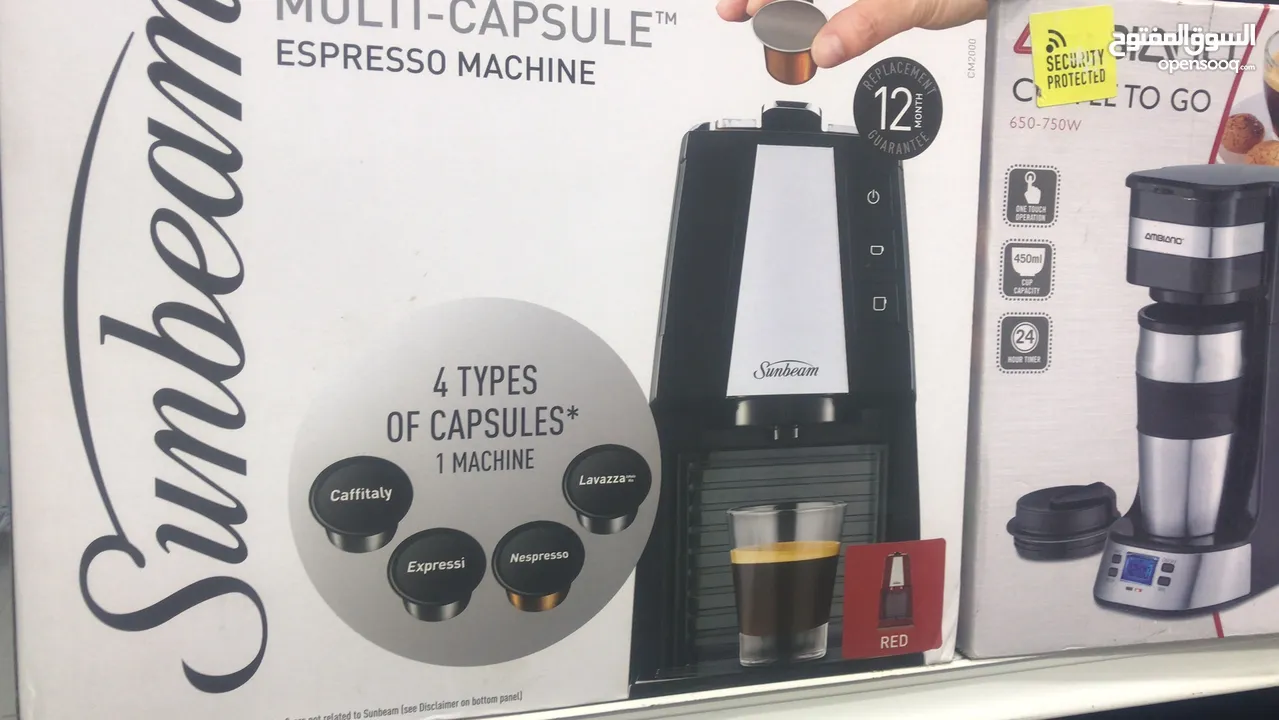 Sunbeam coffee maker multi capsule