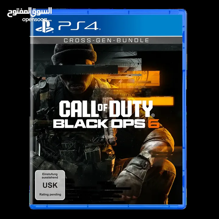 سي دي لعبة بلاك اوبس 6 للبلايستيشن 4 و 5 لغة عربي COD BLACK OPS 6 CROSS GEN