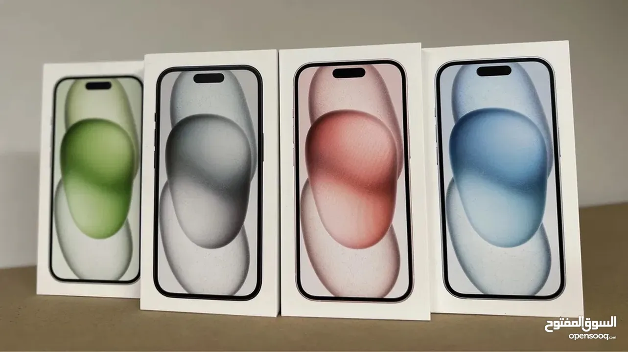 IPHONE 15 128GB جديد كفالة لمدة عام حميع الأوان متوفرة