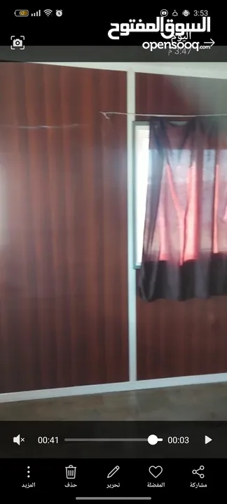 كرفان نضيف للبيع استعمال 11 شهر