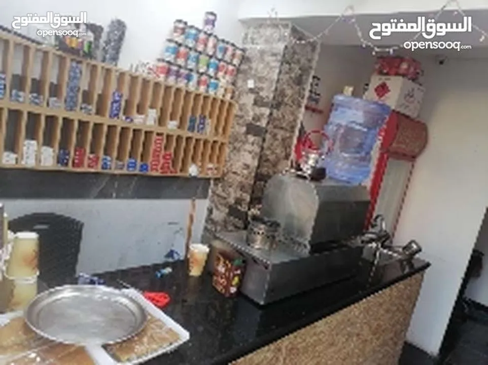 قهوة للبيع جبل النصر حي عدن لعدم التفرغ