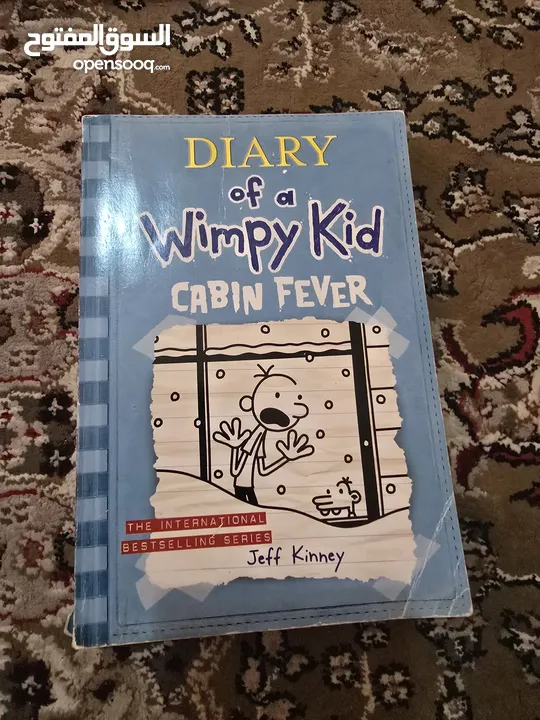 سلسلة كتب  DIARY of a Wimpy Kid (مذاكرات طالب ) اللغة الانجليزية