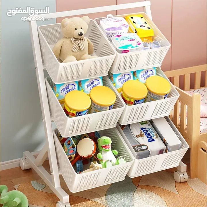 سلة ترتيب خضار وفواكه بتصميم عصري وجميل