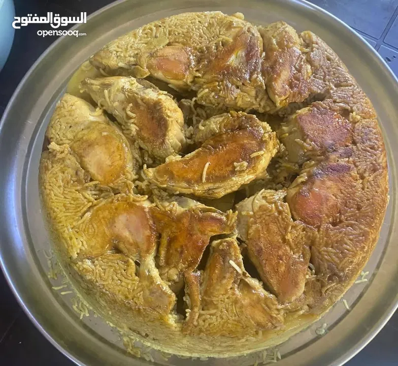 طبخات شرقية منزلية طازجة – مقلوبة، يلنجي، كبة، معمول