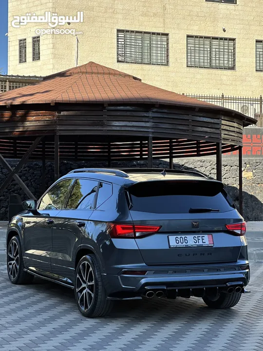seat ateca cupra 2020  4*4 فل الفل فحص فوق النخب  امكانية البدل وارد  عداد قليل رخصة و تامين 380hp