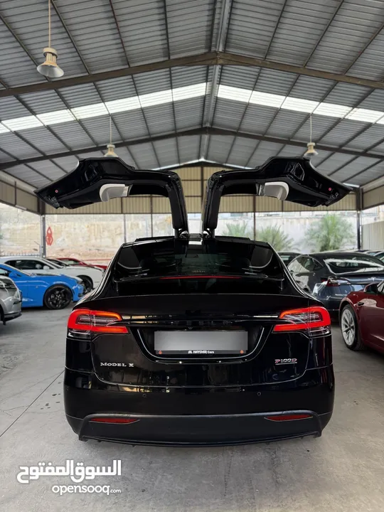 Tesla Model X Performance P100D جدا نظيفة سعر حرق