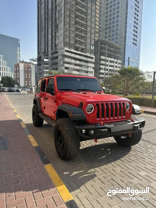 JEEP WRANGLER SPORT JL 2018 مواصفات خليجية مع تشيك كامل وكالة وتقرير كامل من الوكالة