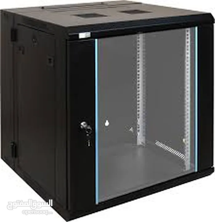 كباين سيرفر انترنت باحجام مختلفة وأفضل الاسعار Network Cabinet  من 4u to 42 u