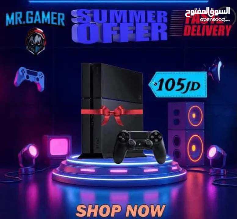 playstation and accessories بلايستيشن و جميع الاكسسوارات اي شيء متعلق  بالجيمر بتلاقي عند  Mr gamer