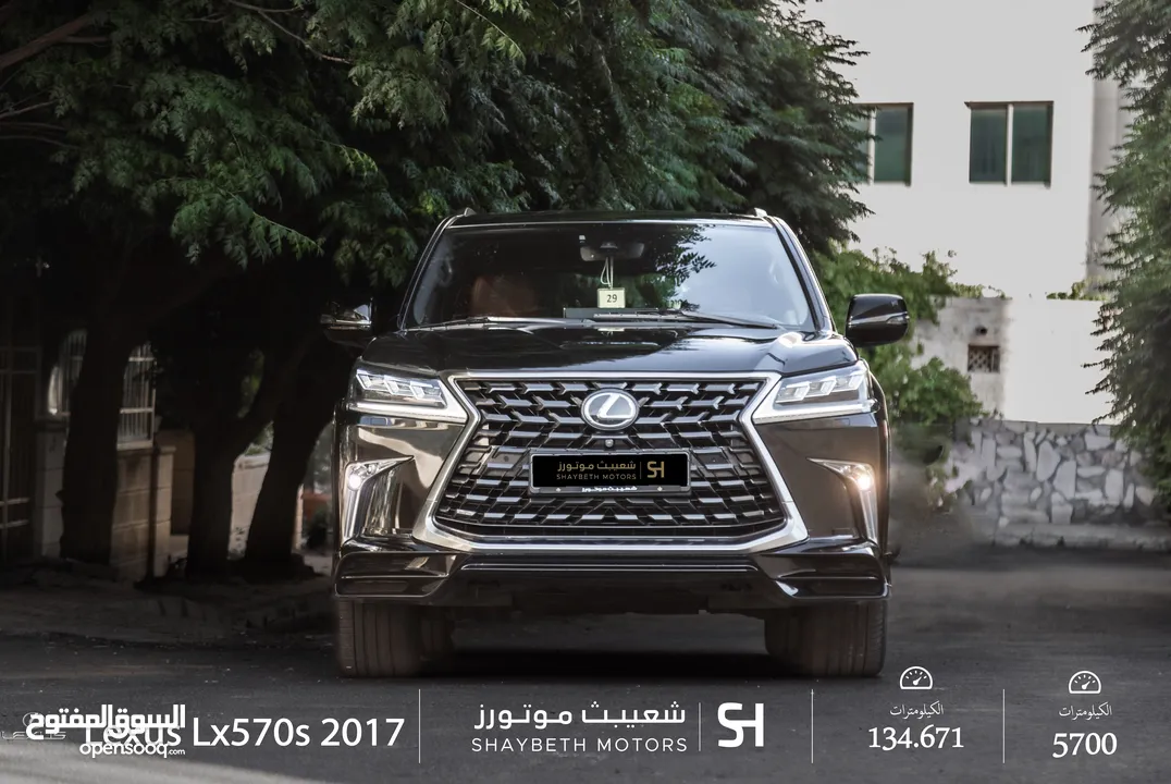 Lexus Lx570 2017 بحالة ممتازة جدا
