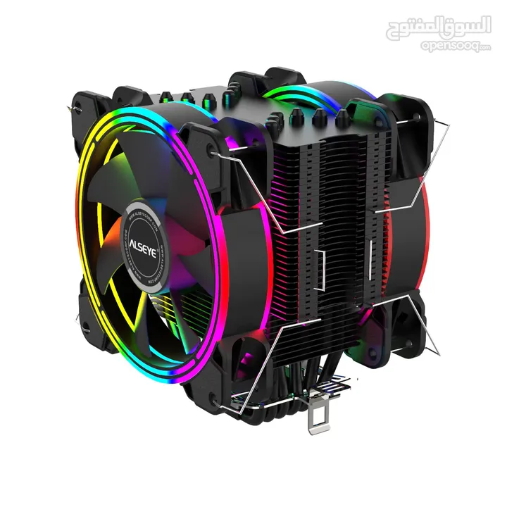 ALSEYE HALO H120D CPU Cooler RGB Fan