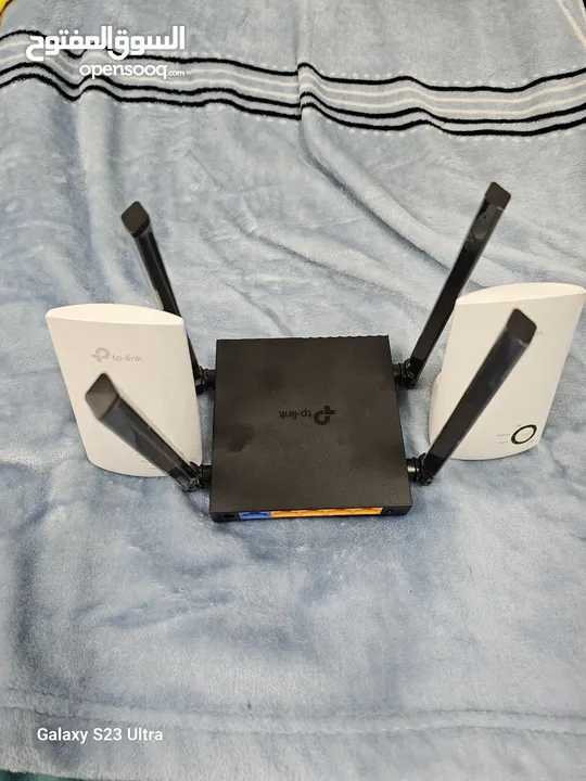 TP LINK MODEM AND WIFI EXTENDER FOR SALE WITH WARRANTY