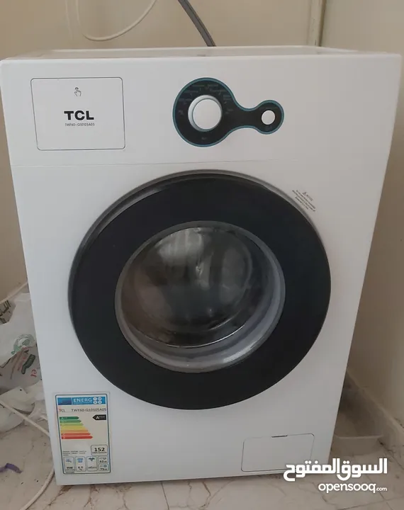 6 kg TCL washing mechine front load fully automatic