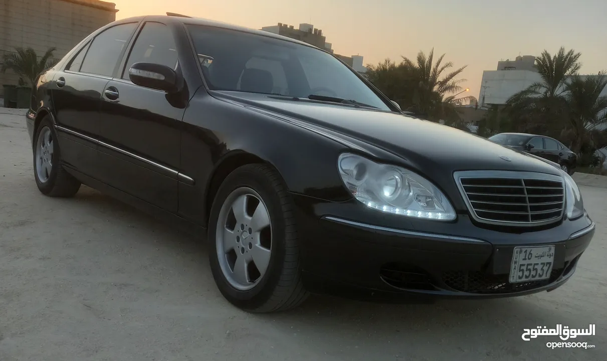 مرسيدس  S500L بحاله ممتازه