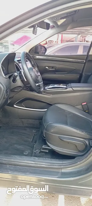 Hyundai Tucson hybrid 2021  هيونداي توسان هايبرد 2021  . وارد كوريا الجنوبية  . فحص 7 جيد -