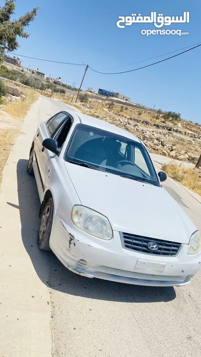 هونداي اكسنت موديل 2006 مشطوبة