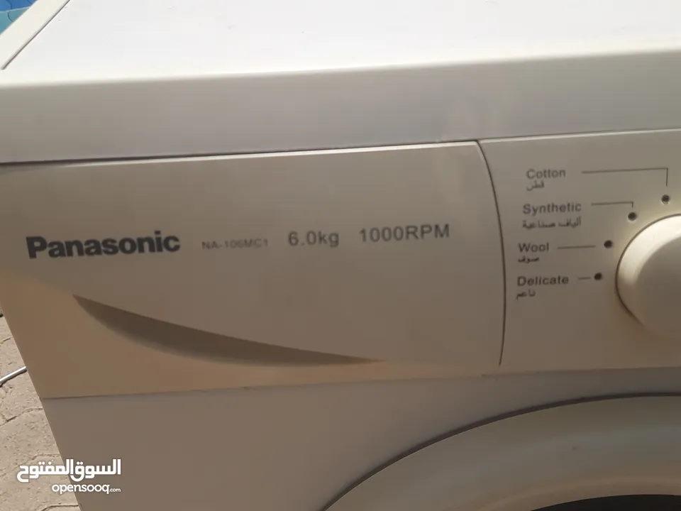 غسالة ملابس بناسونيك حالة الجديدة Panasonic washing machine, fully automatic, excellent condition